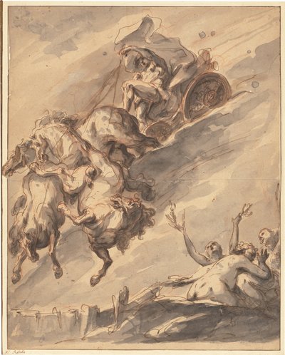 Phaetons fald af Gaspare Diziani