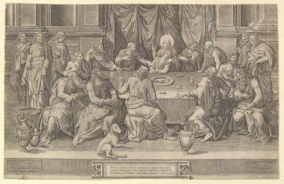 Den sidste nadver, 1564. af Gaspare Osello