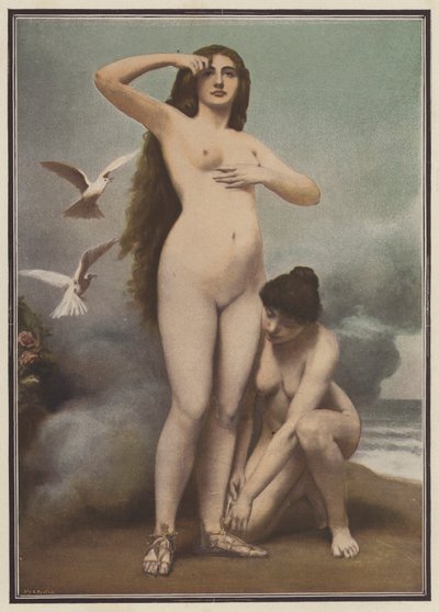 Venus (farve litho) af Gaston Casimir Saint-Pierre