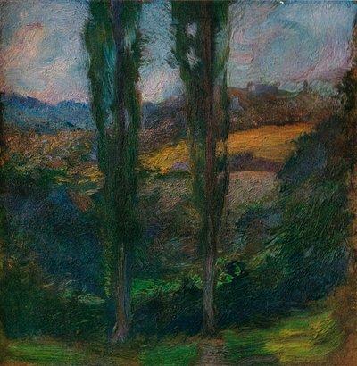 Popler Normandiet, c1905 af Gaston La Touche