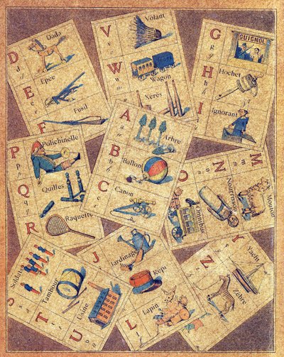 4. cover af ABC des joujoux eller Alphabet des petits af Gaston Quenioux