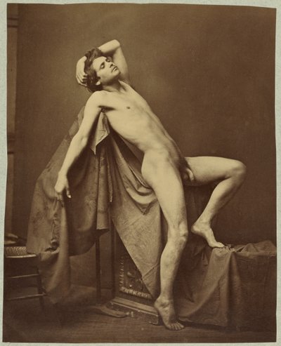 Mandlig figur i hvilestilling af Gaudenzio Marconi