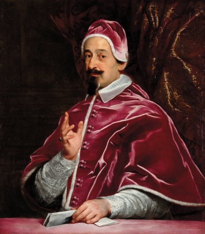 Portræt af paven Alexander VII 1599-1667, 1667. af Gaulli