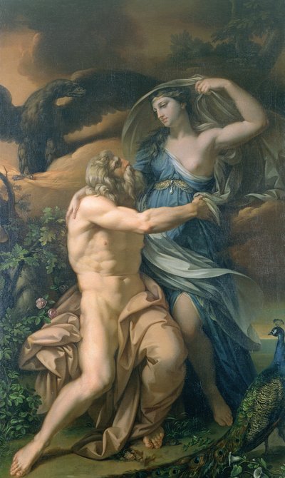 Juno og Jupiter af Gavin Hamilton