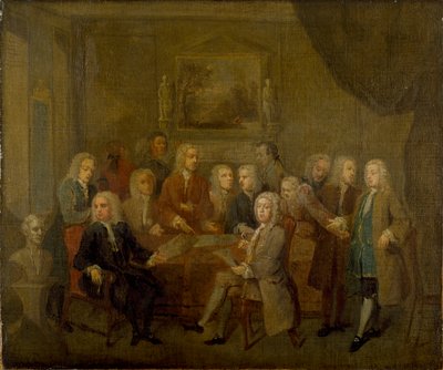 En forsamling af 