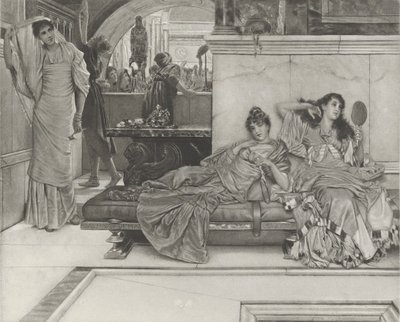 Ved Venus-helligdommen, ca. 1889. af Gebbie and Husson Co Ltd