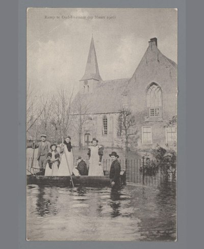 Katastrofe ved Oud-Vossemeer den 13. marts 1906 af Gebroeders van Straaten