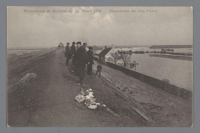 Oversvømmelse i Zeeland af Gebroeders van Straaten