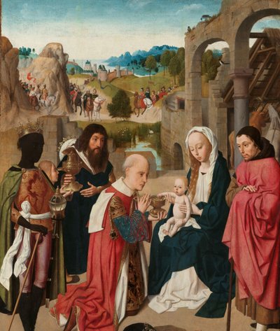 Magiernes tilbedelse af Geertgen Tot sint Jans
