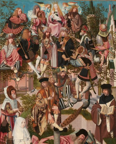 Jesses træ af Geertgen tot Sint Jans (circle of)