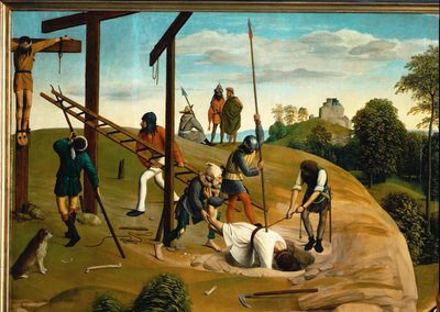 Golgatha (maleri på egetræ) af Geertgen tot Sint Jans