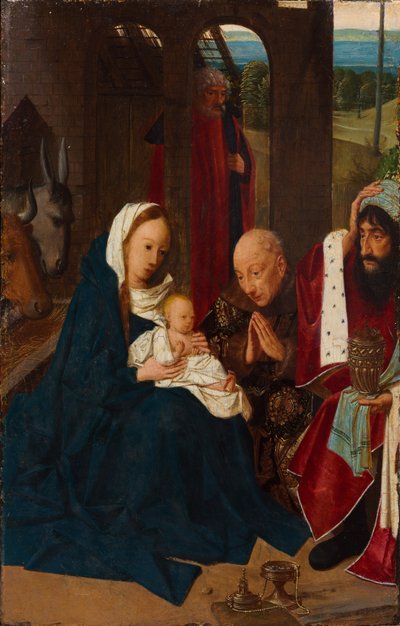 Magiernes tilbedelse af Geertgen Tot sint Jans