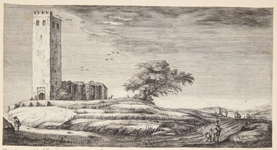 Den gamle kirke ved Muiderberg af Geertruyt Roghman