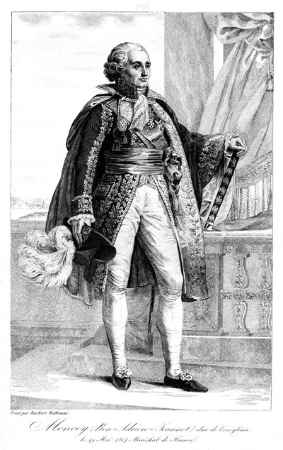 Bon Adrien Jeannot de Moncey 1754-1842, marskal af Frankrig, 1839. af Geille