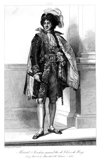 Joachim Murat 1767-1815, marskal af Frankrig, 1839. af Geille