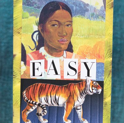 Easy Tiger, 2019 (collage) af Genevieve French