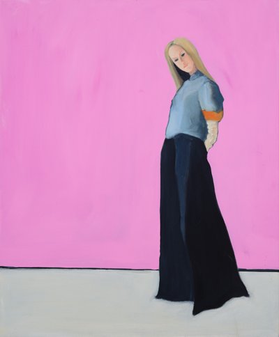 Jane, 2016 (olie på lærred) af Genevieve French