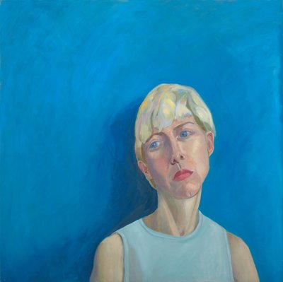 Rosalie, 2015 (olie på lærred) af Genevieve French