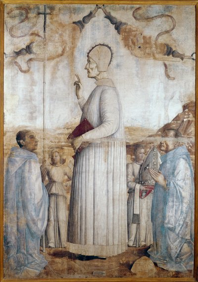 Lawrence Giustiniani eller Lorenzo Giustiniani (tempera på træ af Gentile Bellini