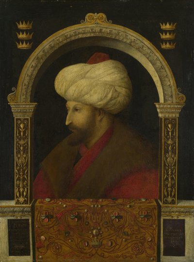 Sultan Mehmet II af Gentile Bellini