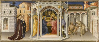 Præsentationen i templet af Gentile da Fabriano