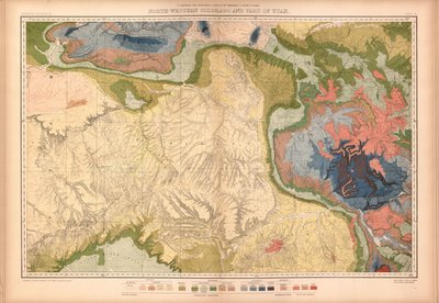 Geologisk og geografisk atlas over Colorado og dele af tilstødende territorium af Geological And Geographical Survey Of The Territories