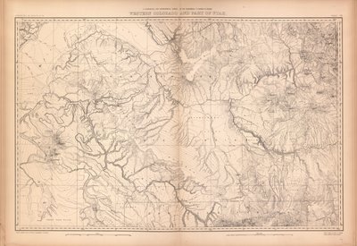 Geologisk og geografisk atlas over Colorado og dele af tilstødende territorium, af Geological And Geographical Survey Of The Territories