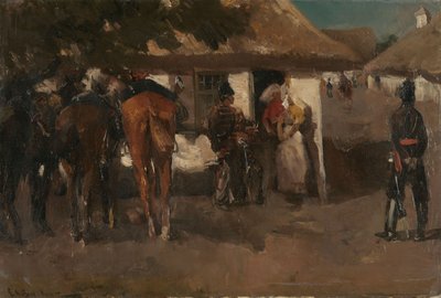 Indkvartering af tropperne af Georg-Hendrik Breitner