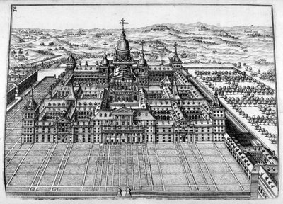 Slotsdesign, 1664 af Georg Andreas Bockler