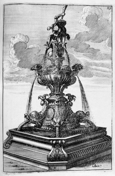 Springvandsdesign, 1664 af Georg Andreas Bockler