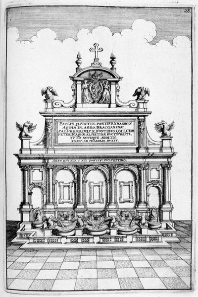 Springvandsdesign, 1664 af Georg Andreas Bockler