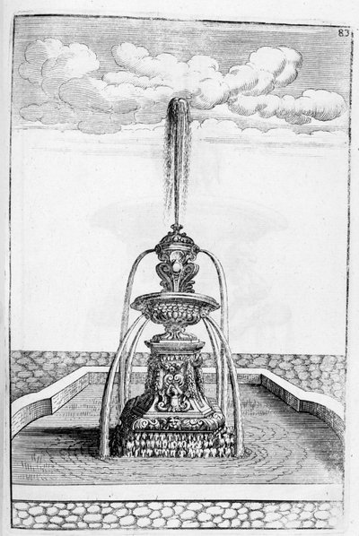 Springvandsdesign, 1664 af Georg Andreas Bockler