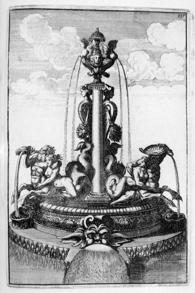 Springvandsdesign, 1664 af Georg Andreas Bockler