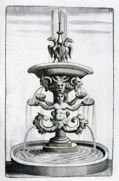 Fontænedesign, 1664 af Georg Andreas Bockler