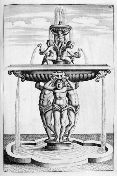 Springvandsdesign, 1664 af Georg Andreas Bockler