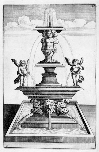 Springvandsdesign, 1664 af Georg Andreas Bockler
