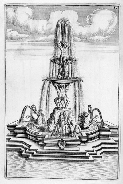 Springvandsdesign, 1664 af Georg Andreas Bockler
