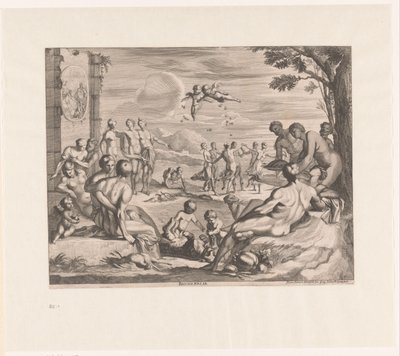 Bacchanal Bacchanalia (titel på objekt) af Georg Andreas Wolfgang