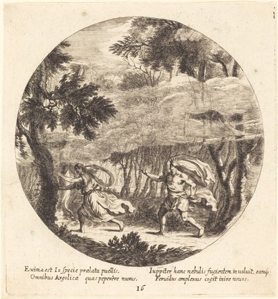 Jupiter og Io af Georg Andreas Wolfgang the Elder