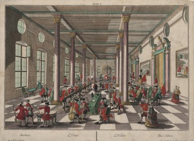 Allegorien om at høre af Georg Balthasar Probst