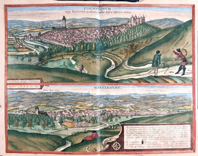 Eisenstadtt, Tyskland - Mannersdorf, Østrig - i 