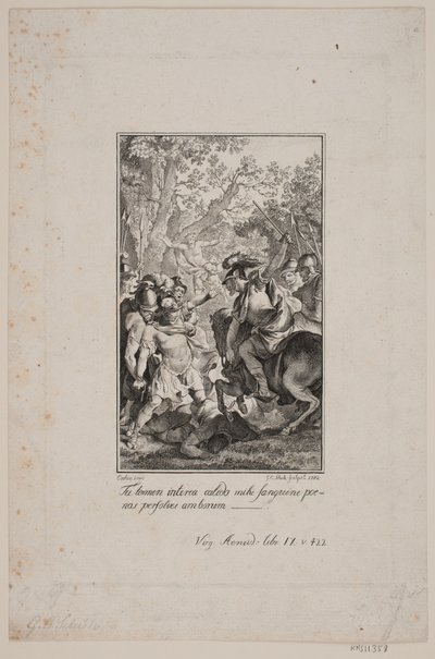 Illustration til Virgils Æneide af Georg Christian Schule