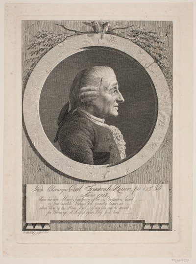 Kirurgen C. F. Reiser af Georg Christian Schule