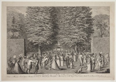 Første tur i Rosenburgerhaven i København af Georg Christian Schule