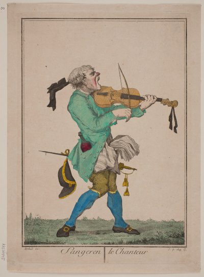 "Sangeren" af Georg Christian Schule