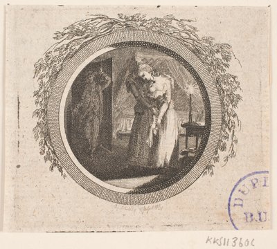 Titelvignet til S. Richardson: "Miss Clarissa Harlowes historie", fjerde del af Georg Christian Schule