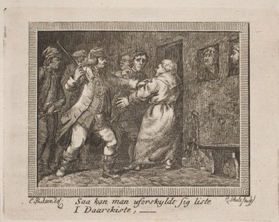 Vignet til J. H. Wessels "Samtlige skrifter" af Georg Christian Schule