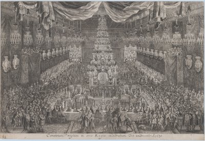 Kroningen af Karl XI, Stockholm af Georg Christoph II Eimmart