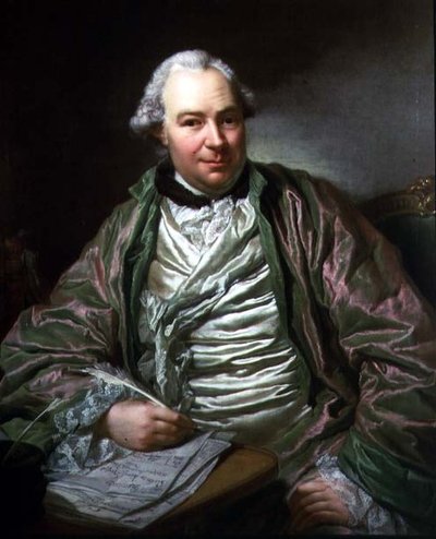 Et Portræt af Carl Sparre af Georg David Mathieu