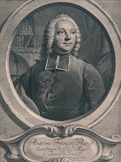 Antoine Francois Prevost, 1745. af Georg Friedrich Schmidt